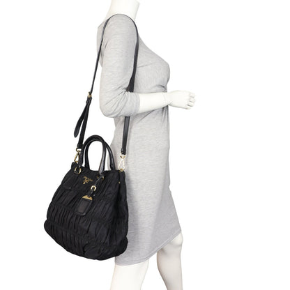 Prada Tessuto Gaufre Tote