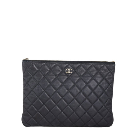 Chanel Classic O-Case Pouch Medium