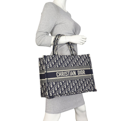 Dior Book Tote Medium Oblique