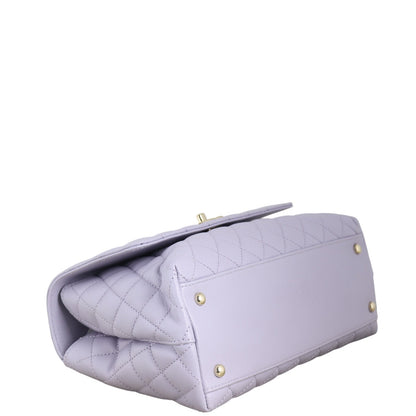 Chanel Coco Top Handle Flap Bag Medium