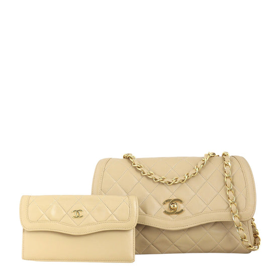 Chanel Vintage Diana Flap Bag with Wallet