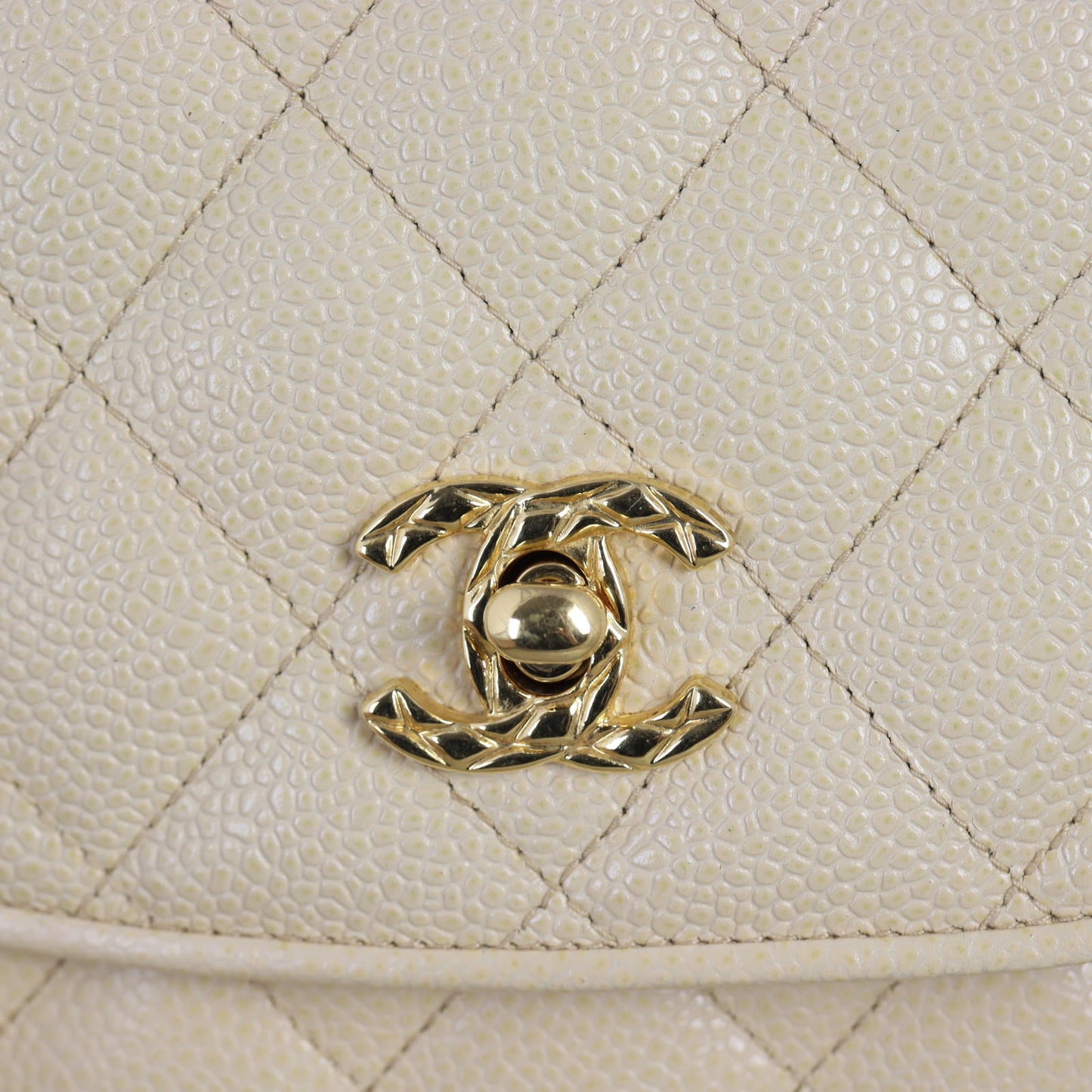 Chanel Vintage Half Moon Shoulder Bag