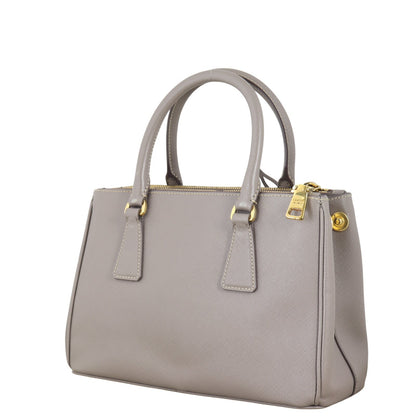 Prada Saffiano Lux Galleria Double Zip Tote Mini