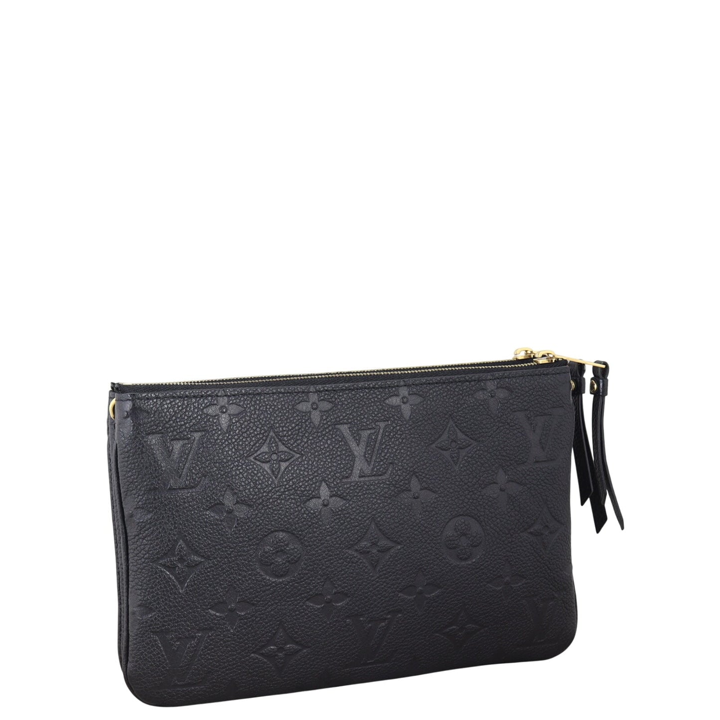Louis Vuitton Double Zip Pochette Monogram Empreinte