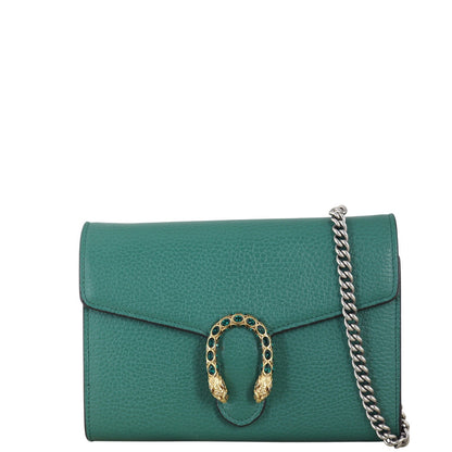 Gucci Dionysus Mini Leather Chain Wallet