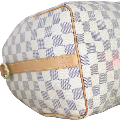 Louis Vuitton Speedy 30 Bandouliere Damier Azur
