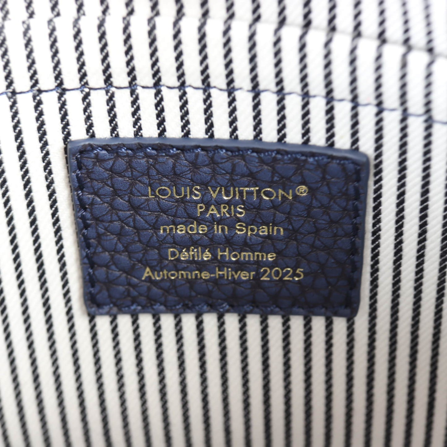 Louis Vuitton Speedy 25 Bandouliere Denim Patch