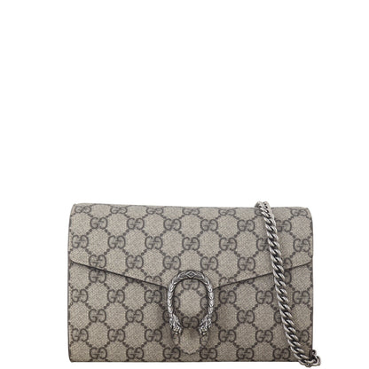 Gucci Dionysus GG Supreme Chain Wallet