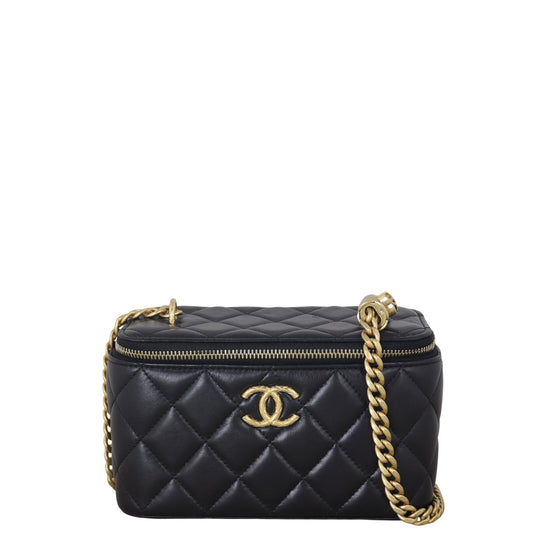 Chanel Pillow Crush Vanity Case with Chain