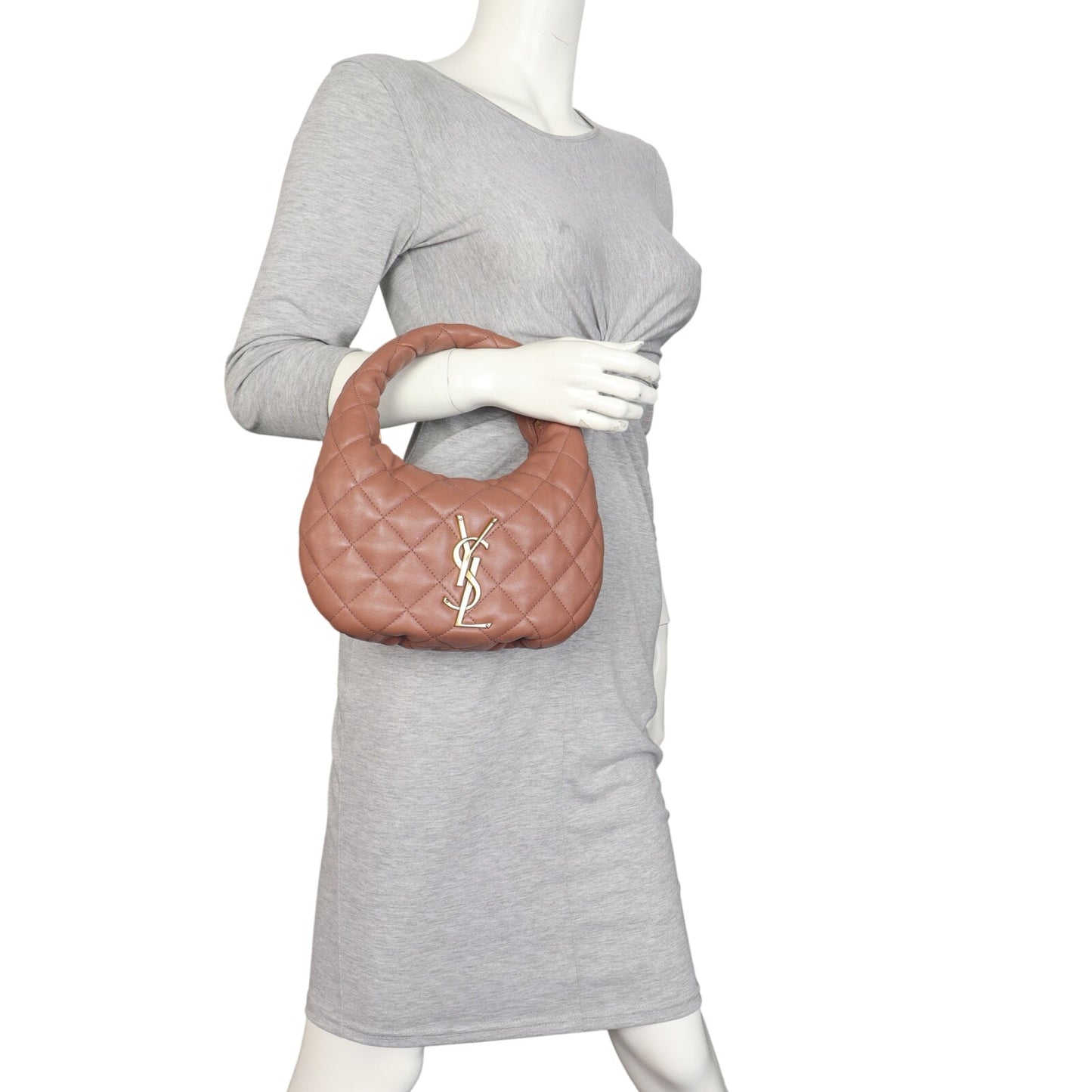 Saint Laurent Icarino Quilted Top Handle