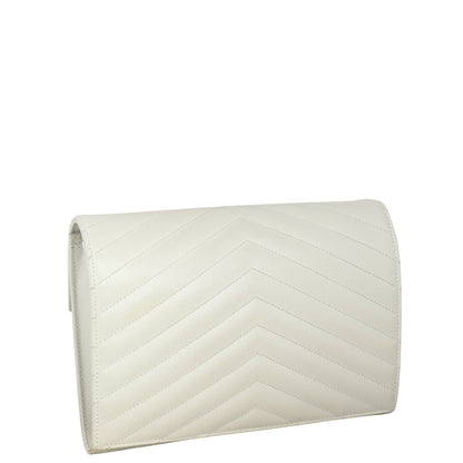 Saint Laurent Cassandre Flap Wristlet Pouch