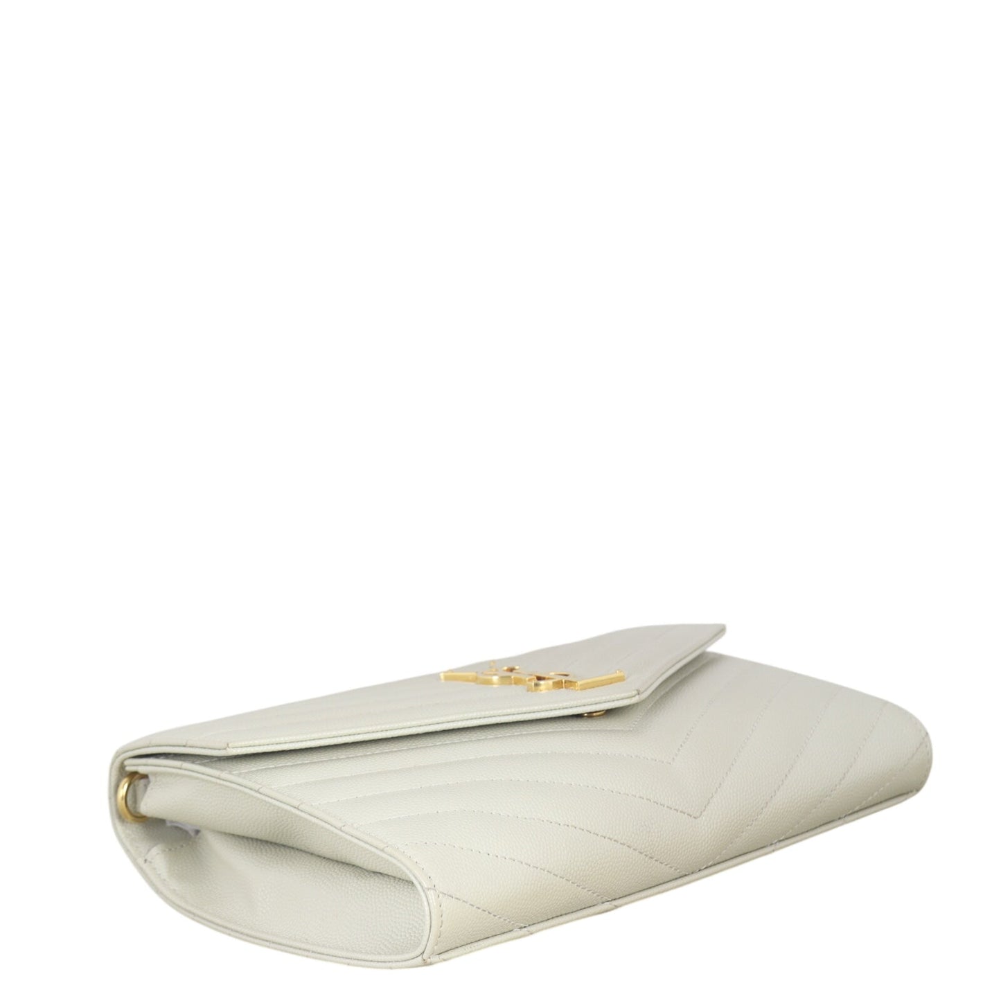Saint Laurent Cassandre Flap Wristlet Pouch