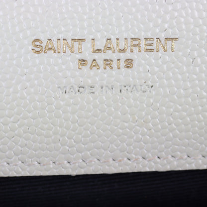 Saint Laurent Cassandre Flap Wristlet Pouch