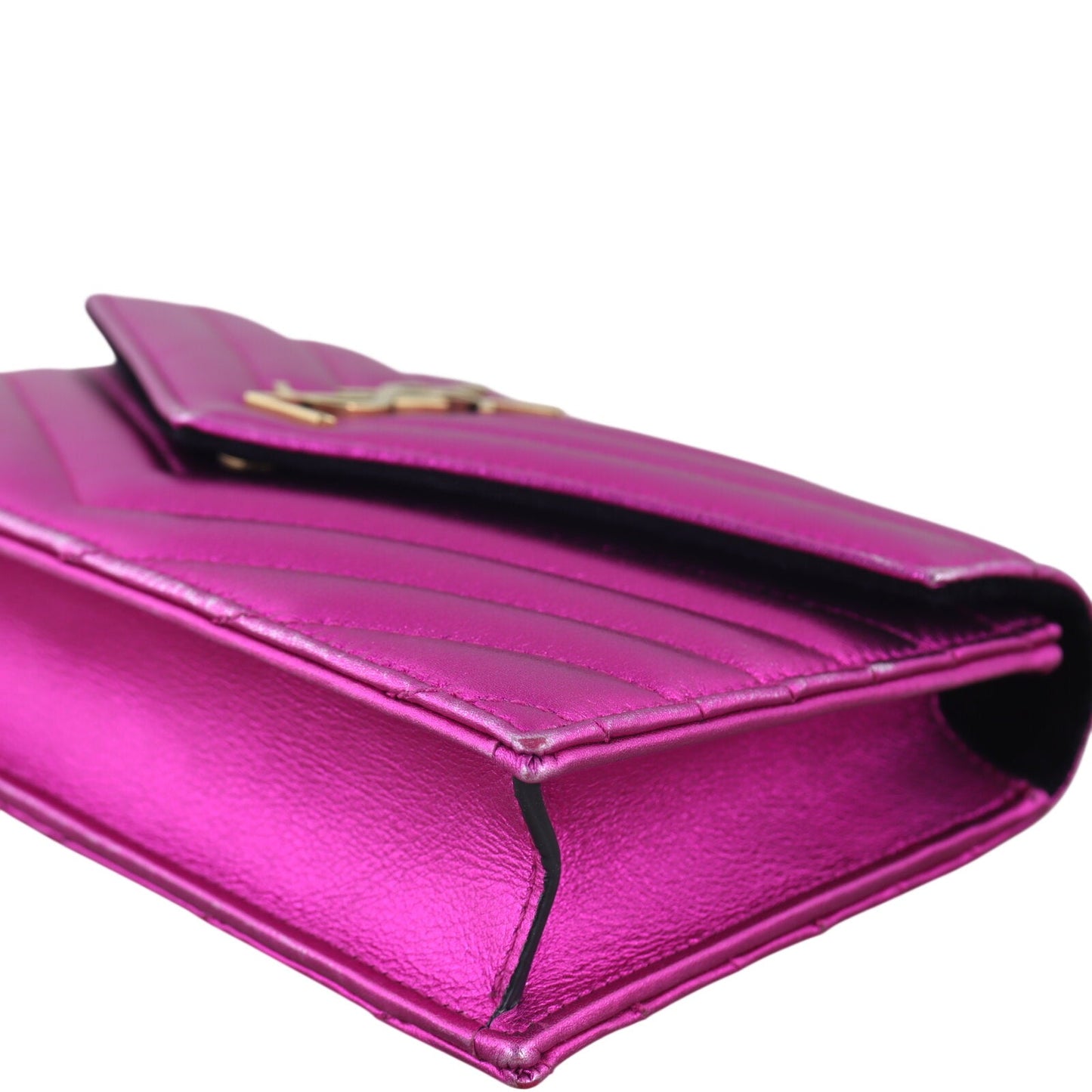 Saint Laurent Cassandre Envelope Chain Wallet