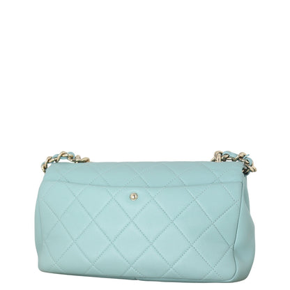 Chanel Elegant Plexi Double Chain Flap Bag
