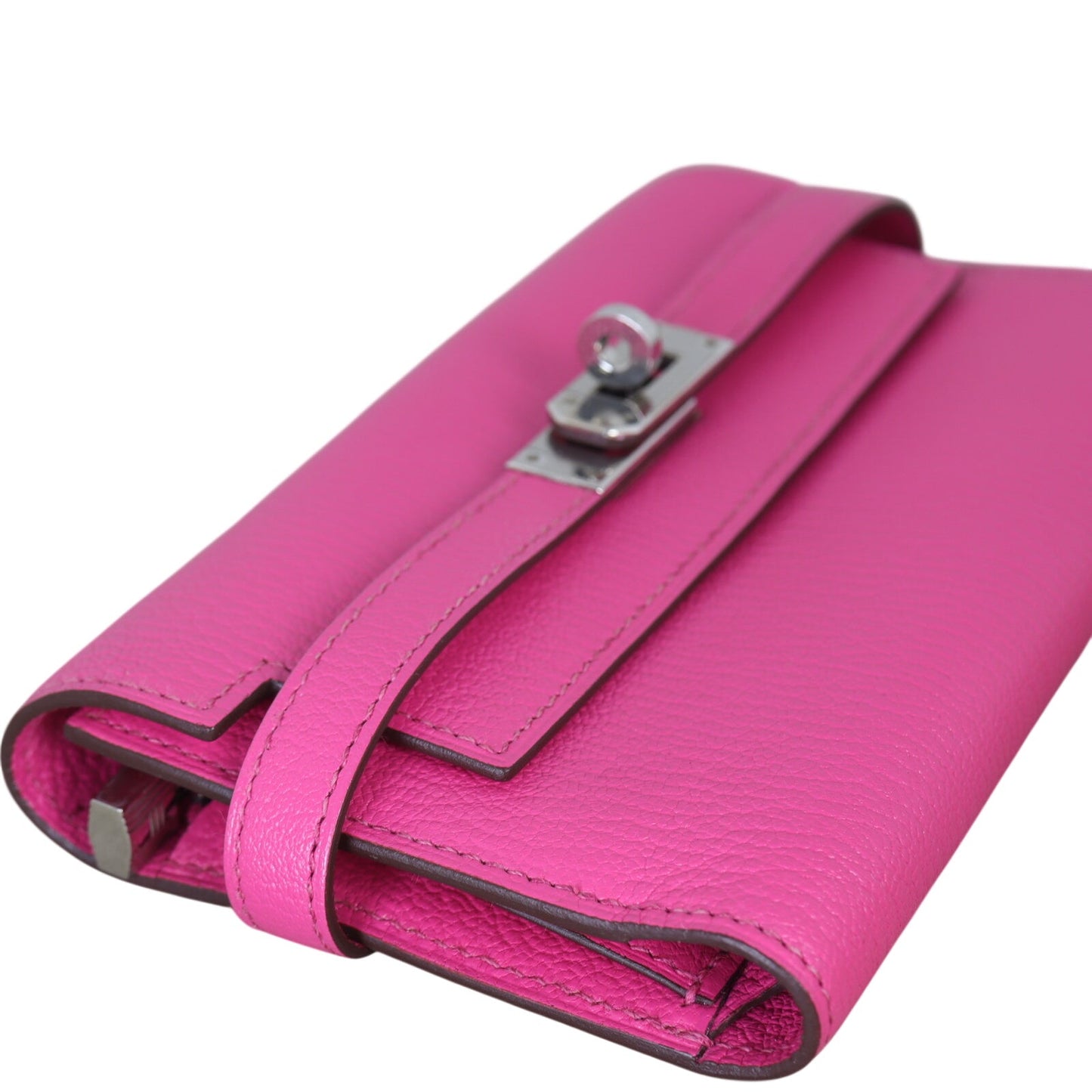 Hermes Kelly Depliant Wallet Chevre Mysore Medium