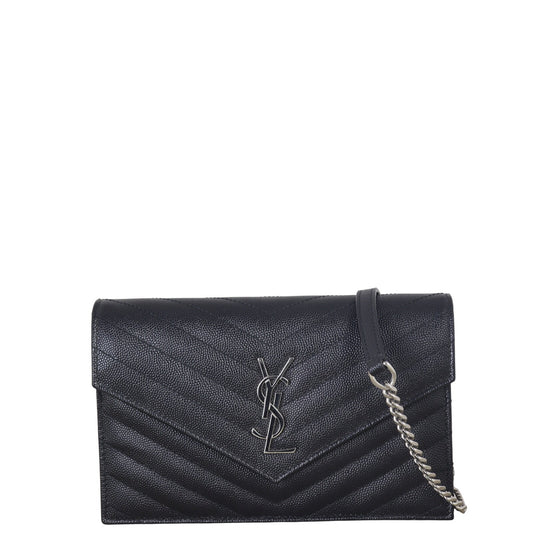Saint Laurent Cassandre Envelope Chain Wallet