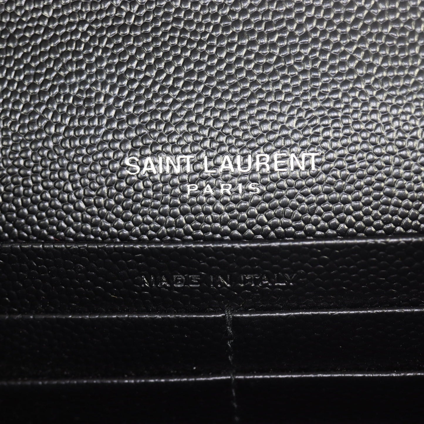 Saint Laurent Cassandre Envelope Chain Wallet
