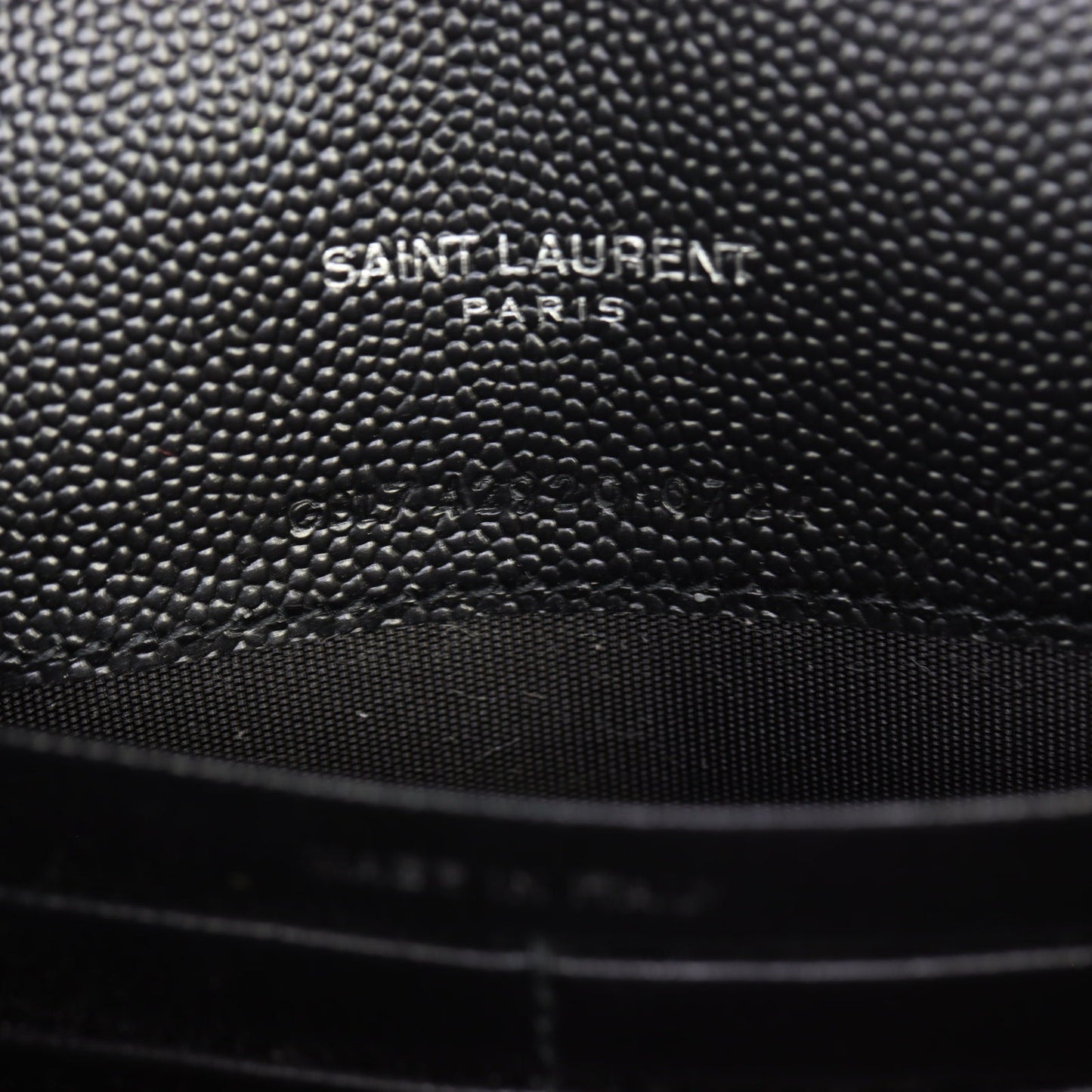 Saint Laurent Cassandre Envelope Chain Wallet