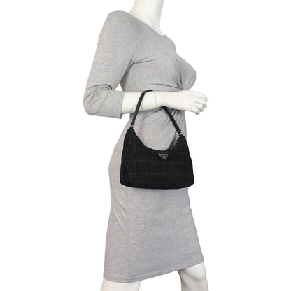 Prada Tessuto Gaufre Mini Shoulder Bag