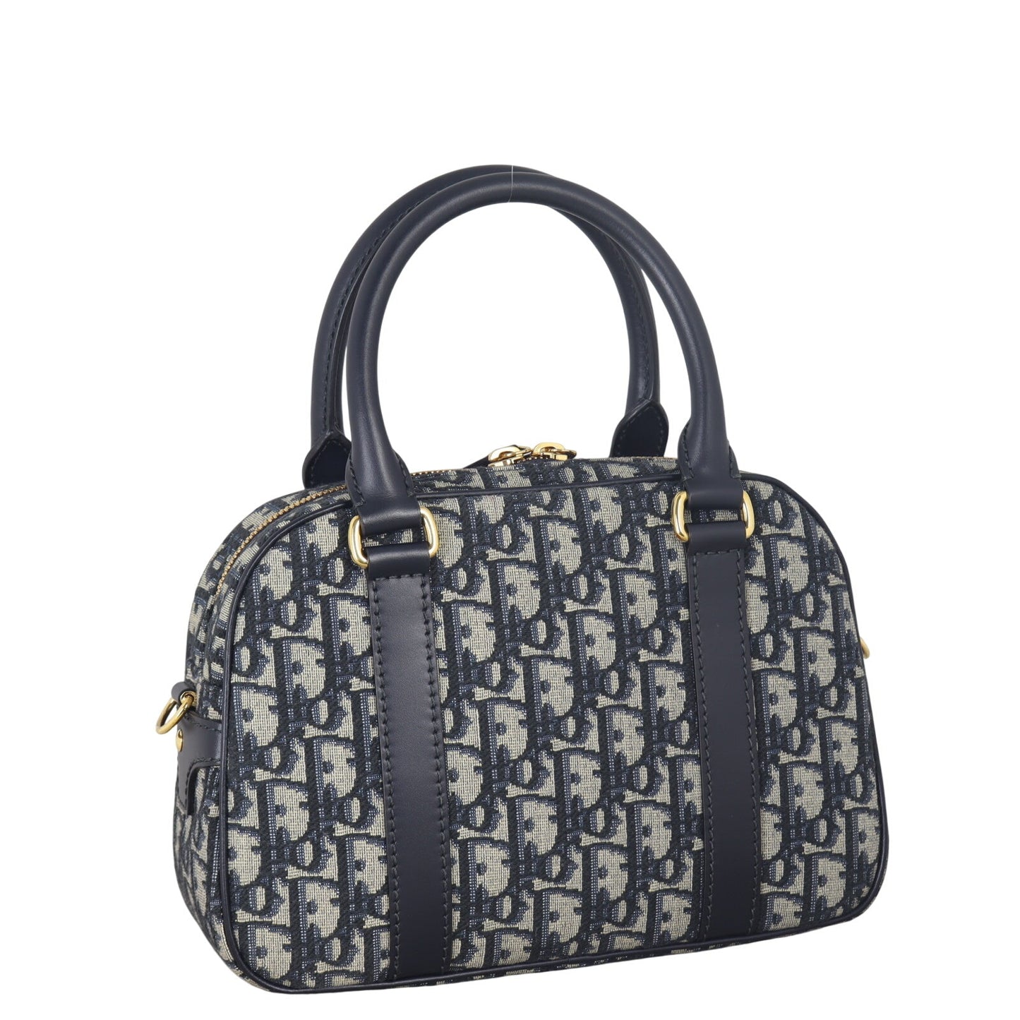 Dior D-Vibe Bowling Bag Medium Oblique