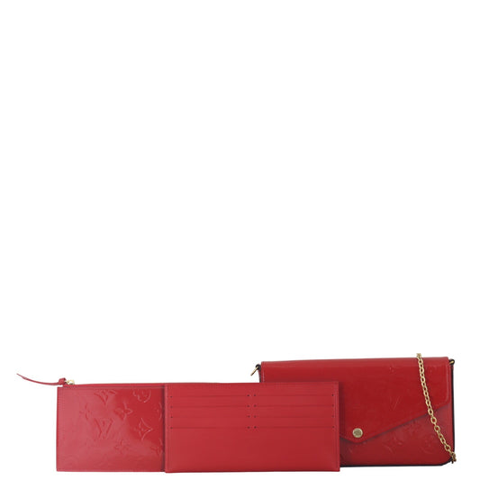 Louis Vuitton Pochette Felicie Monogram Vernis