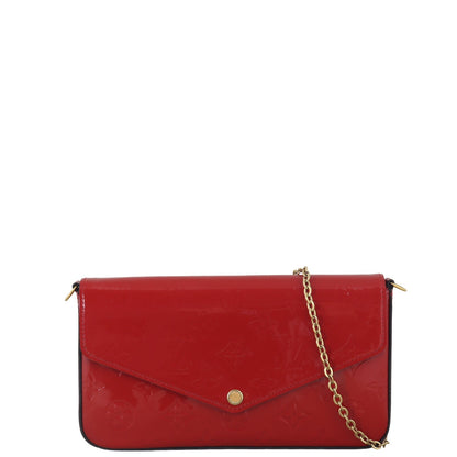 Louis Vuitton Pochette Felicie Monogram Vernis