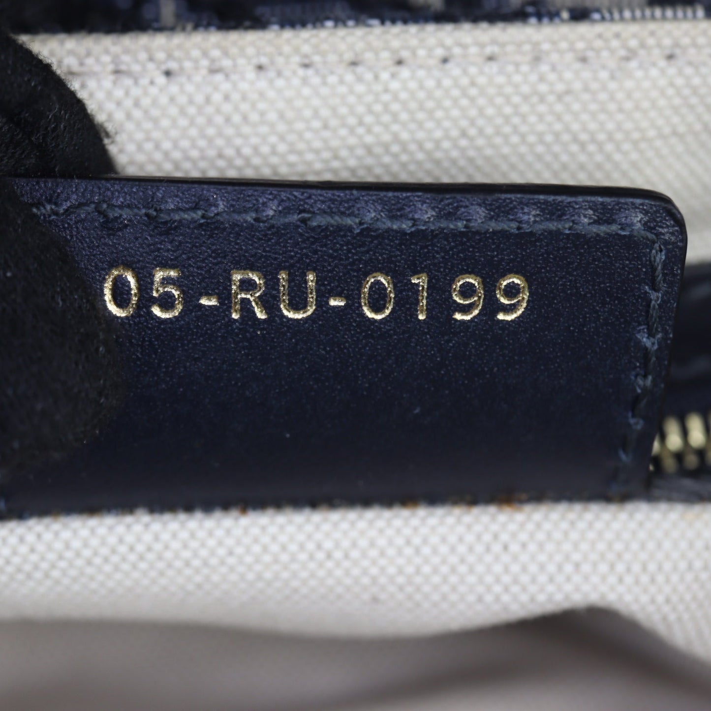 Dior Saddle Bag Oblique with Embroidered Strap