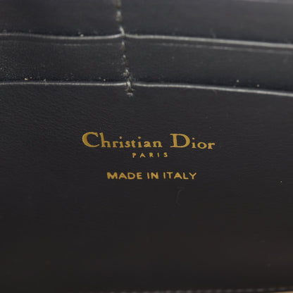 Dior Saddle Pouch Wallet on Chain Oblique