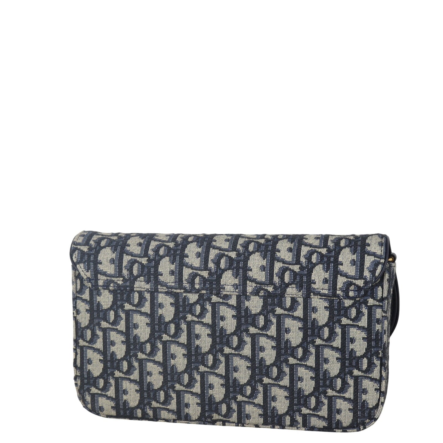 Dior Saddle Pouch Wallet on Chain Oblique