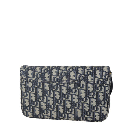 Dior Saddle Pouch Wallet on Chain Oblique