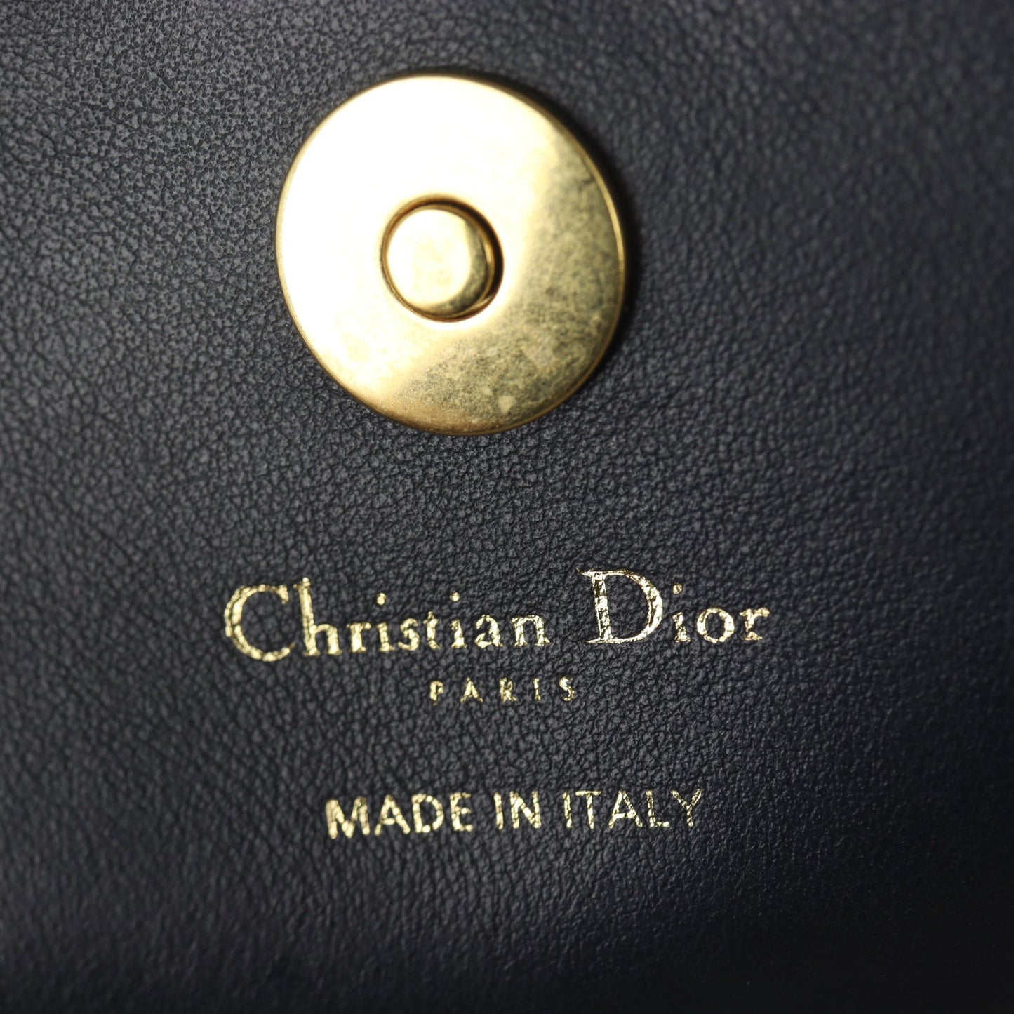 Dior Saddle Pouch Wallet on Chain Oblique