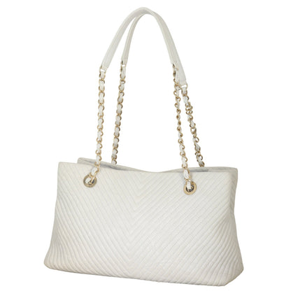 Chanel Surpique Chevron Tote