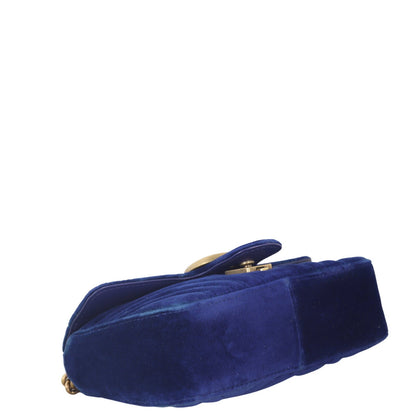 Gucci Marmont Velvet Small Shoulder Bag