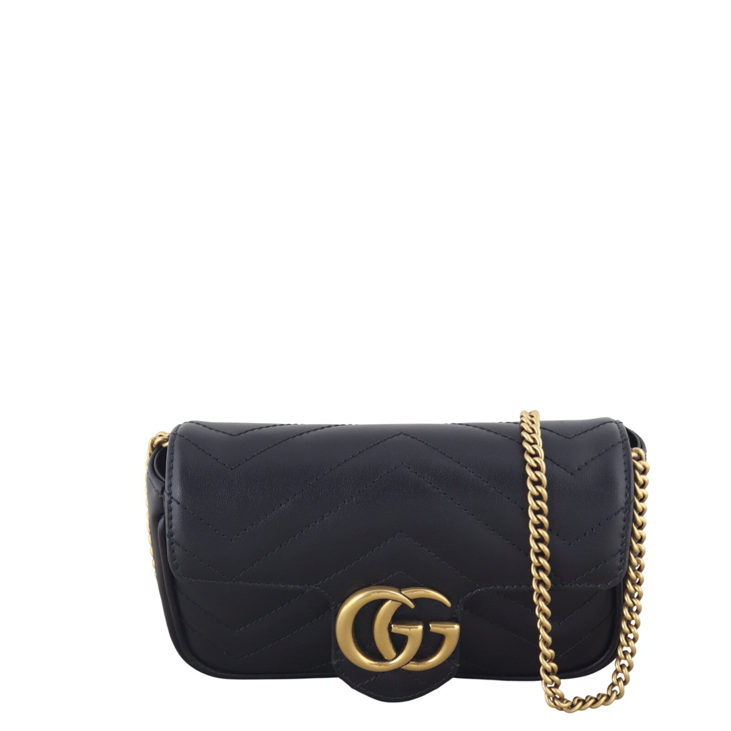 Gucci GG Marmont Matelasse Super Mini Shoulder Bag