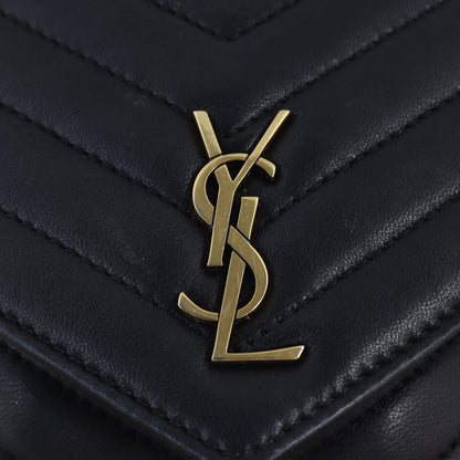 Saint Laurent Matelasse Double Flap Vertical Bag