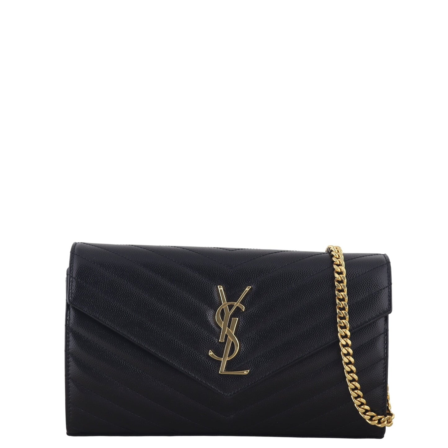 Saint Laurent Cassandre Chain Wallet