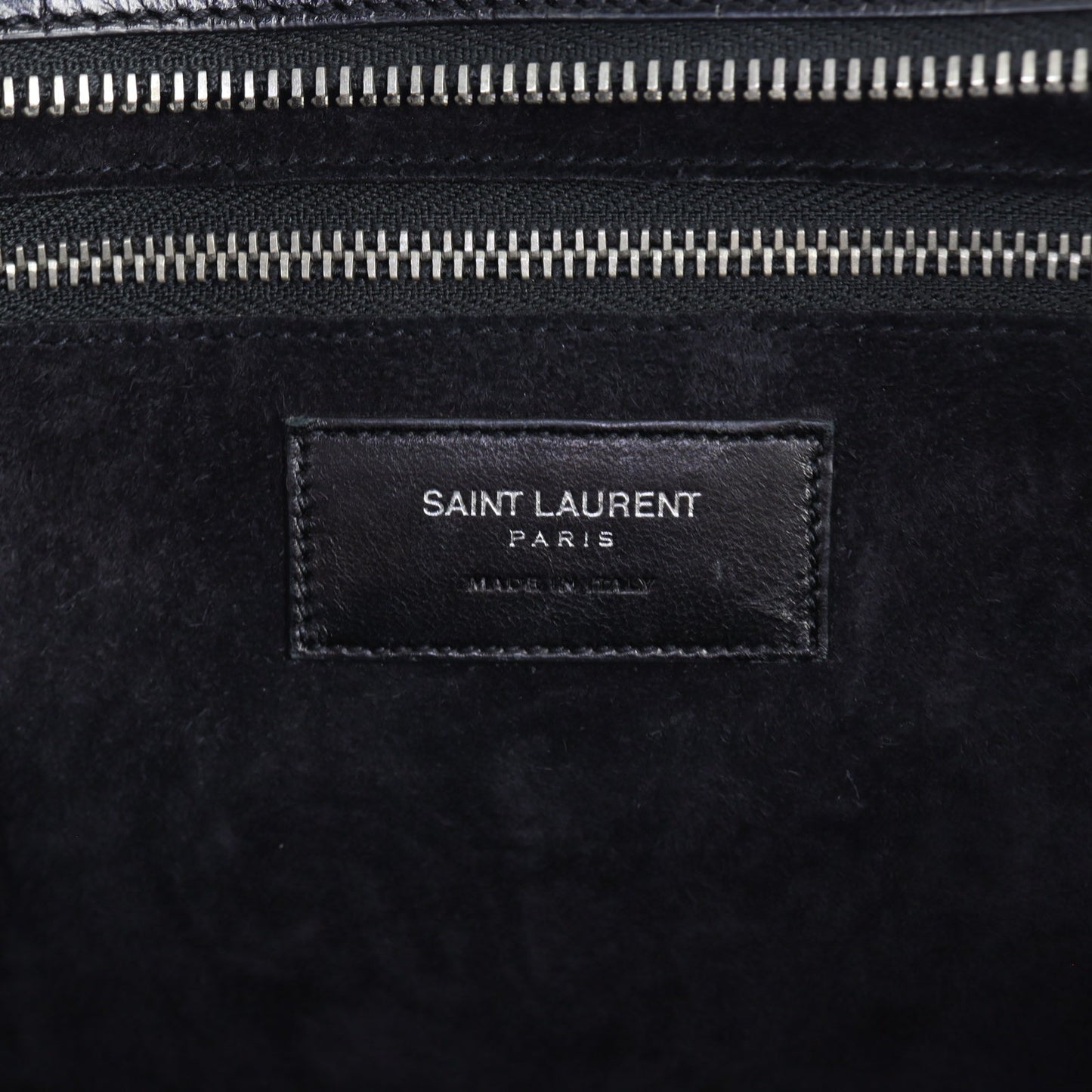 Saint Laurent Rive Gauche Cabas Tote Croc-Embossed