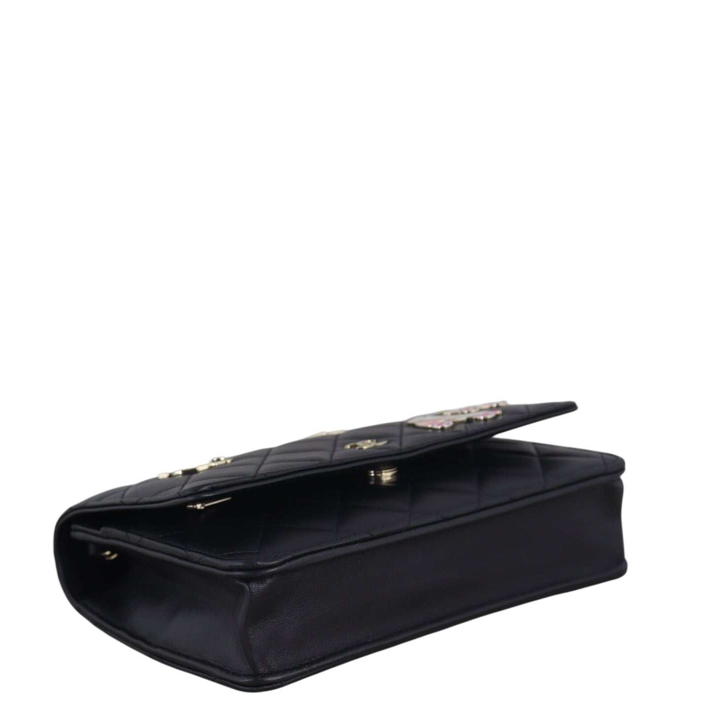 Chanel Classic Wallet on Chain Roller Skate Charms