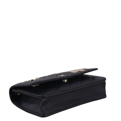 Chanel Classic Wallet on Chain Roller Skate Charms