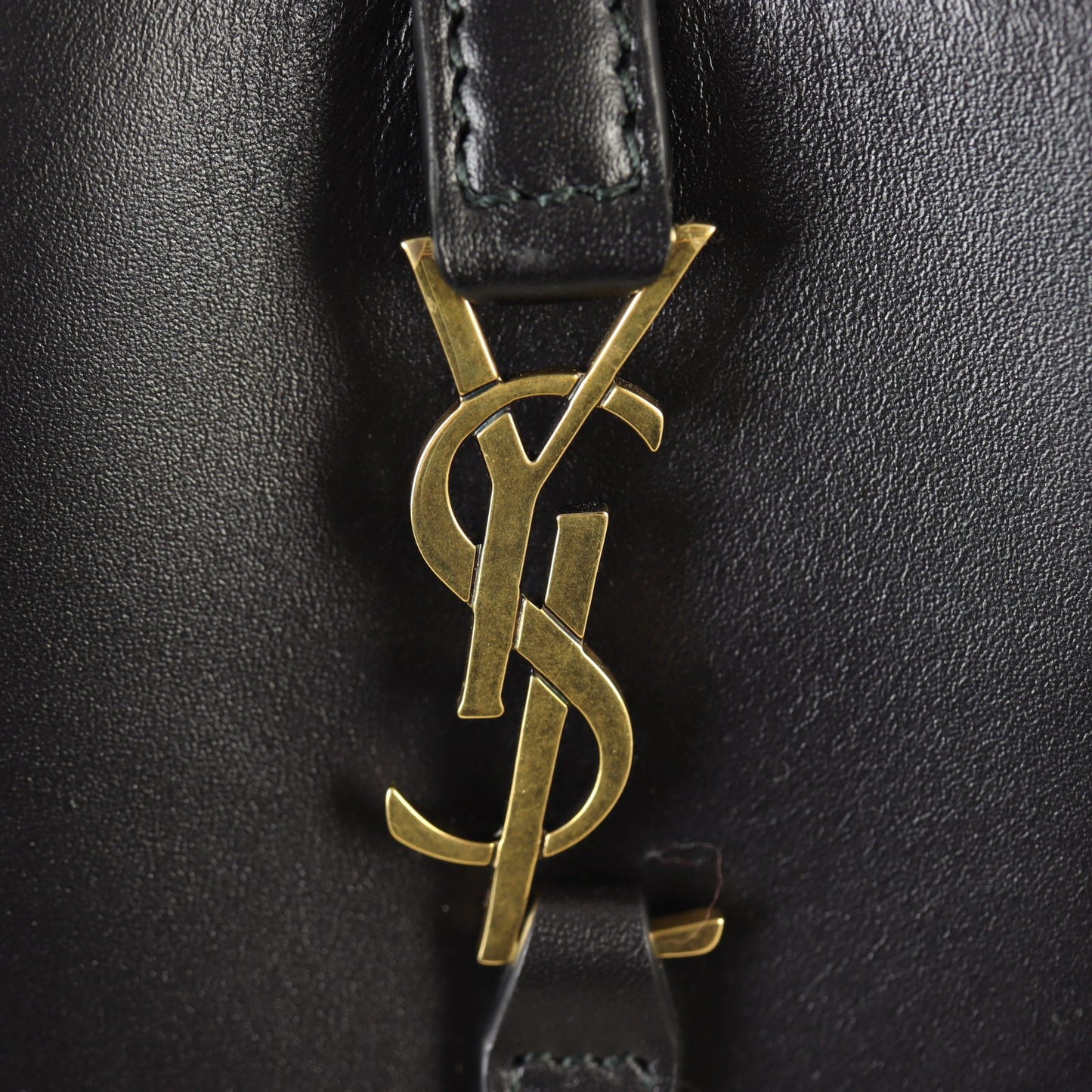 Saint Laurent Le 37 Mini Leather Bucket Bag