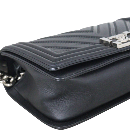 Chanel Boy Old Medium Chevron Holographic