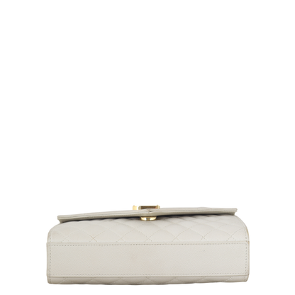 Saint Laurent Monogram Mix Matelasse Envelope Chain Bag Small