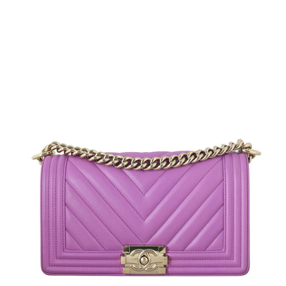 Chanel Boy Old Medium Chevron