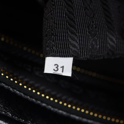 Prada Vitello Shine Bonnie Shoulder Bag Large