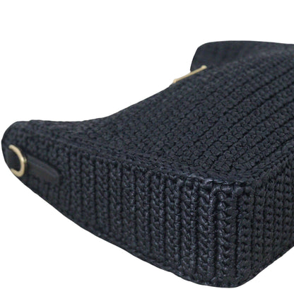 Prada Re-Edition 2005 Crochet Raffia Shoulder Bag