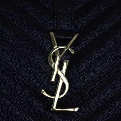 Saint Laurent Matelasse Envelope Large Bag