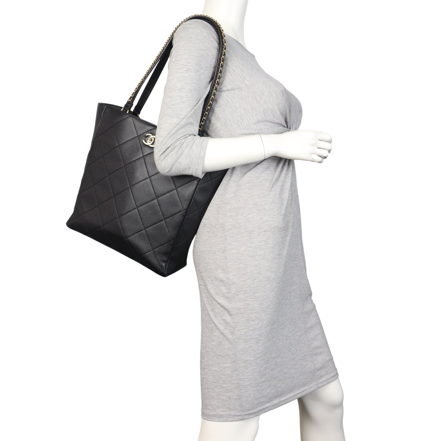 Chanel CC Chain Shopping Tote