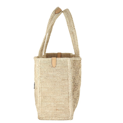 Louis Vuitton Summer Shopper Tote MM Raffia