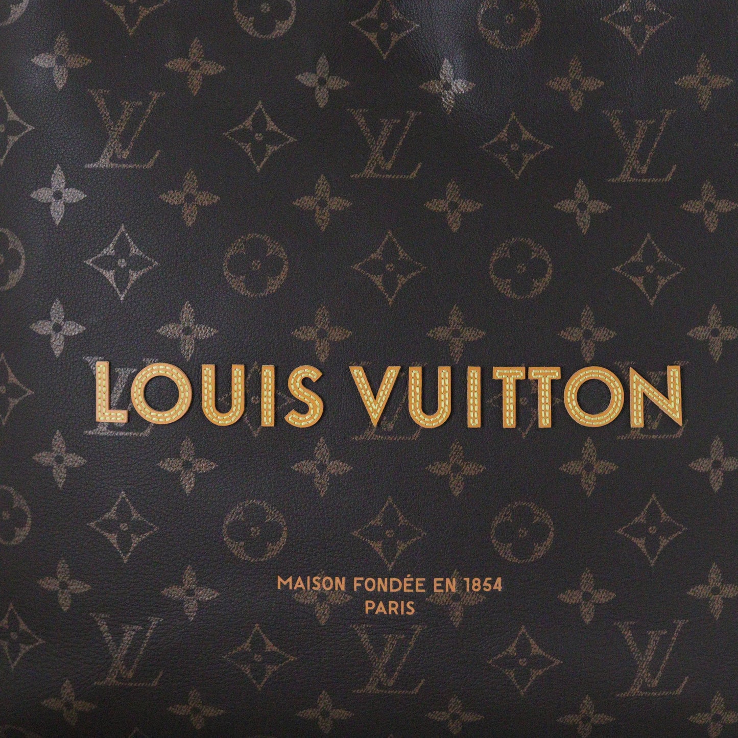 Louis Vuitton Shopper Tote MM Monogram Leather